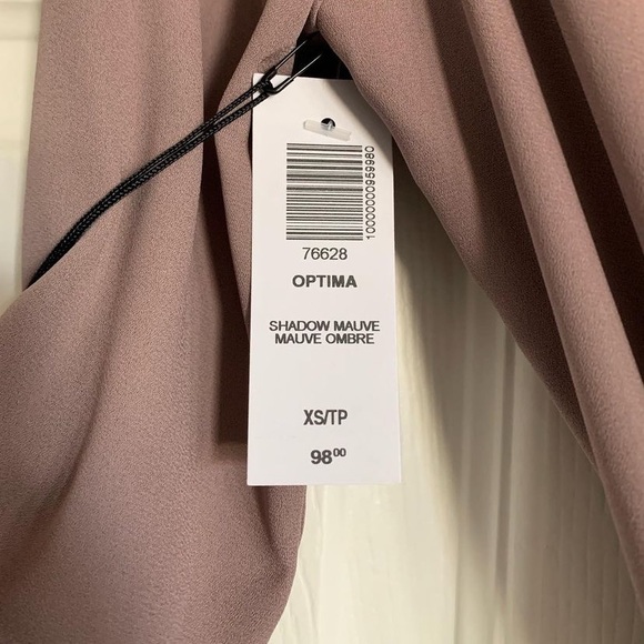 NWT Aritzia Babaton Optima Dress in Shadow Mauve - Picture 4 of 7